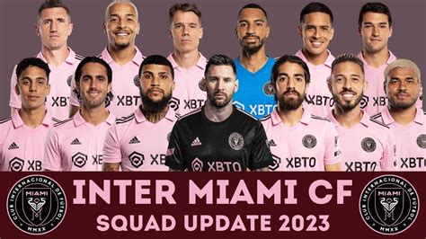 inter miami players 2023/2024